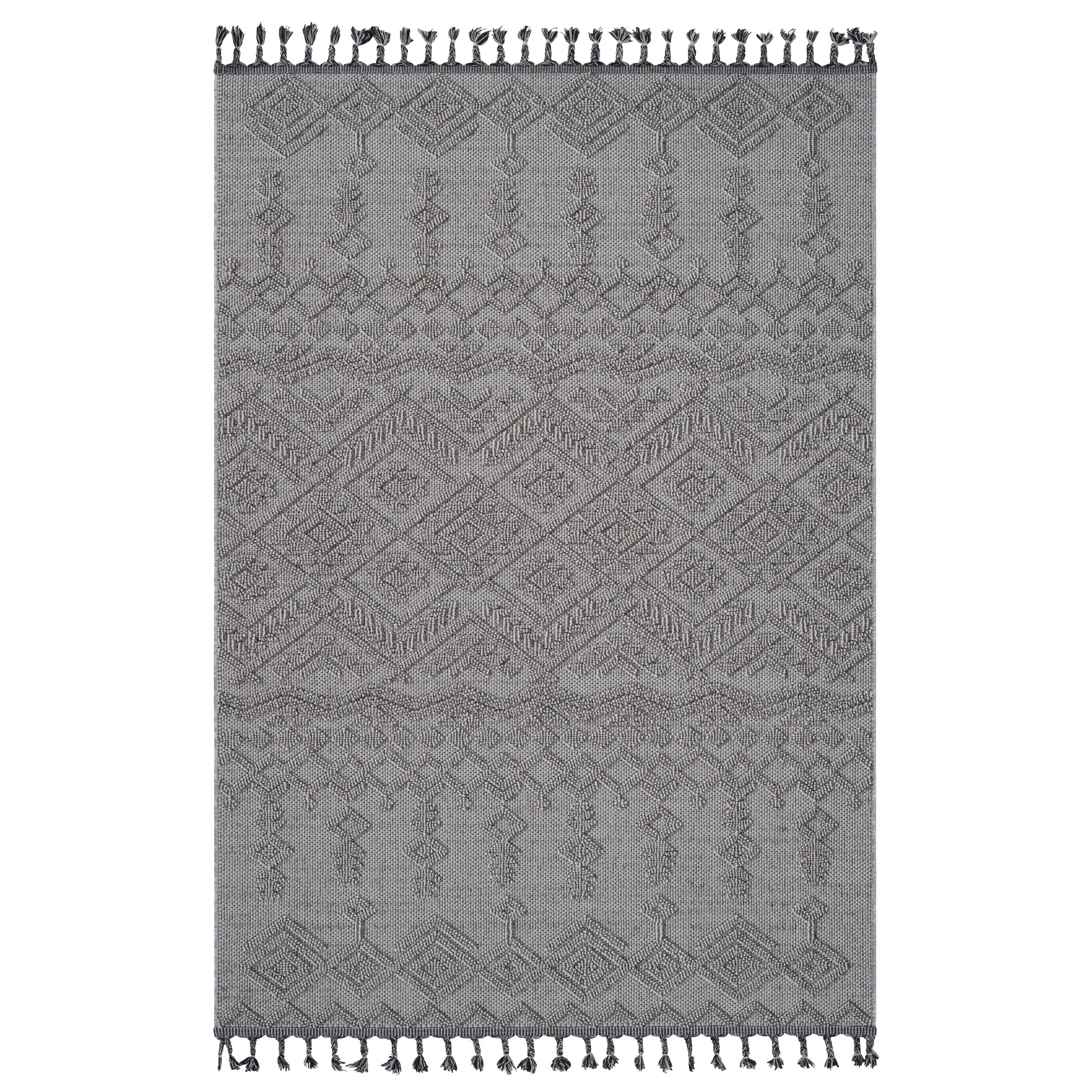 NAAR Guros Rug: 6x9 White Indoor/Outdoor