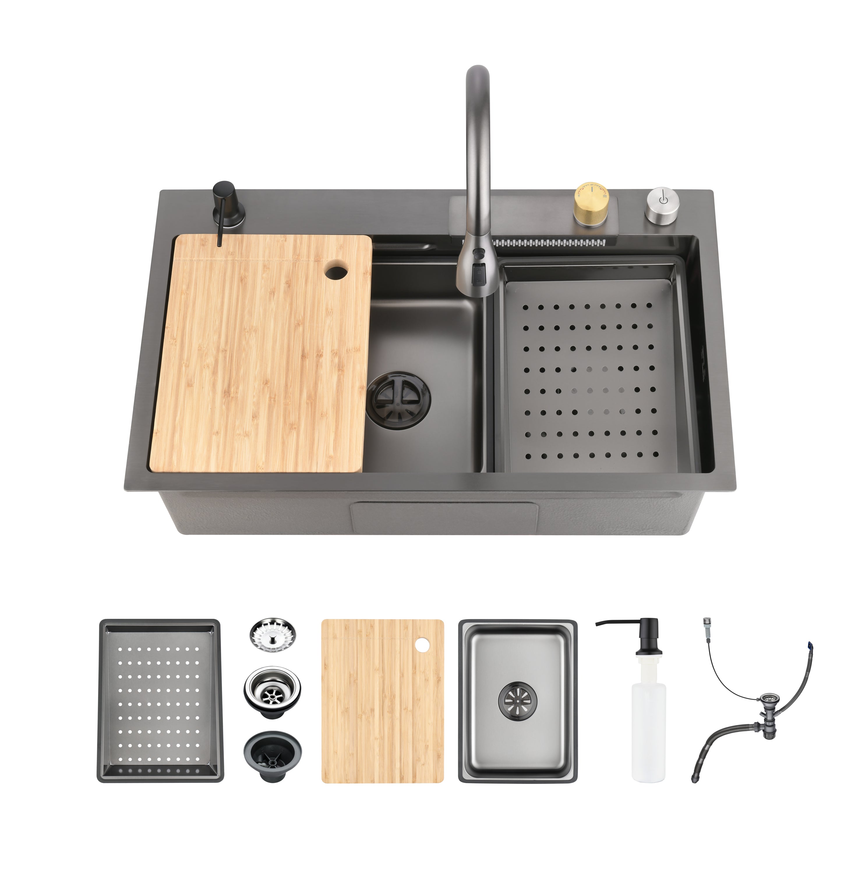 Nano 304 Stainless Steel Kitchen Sink