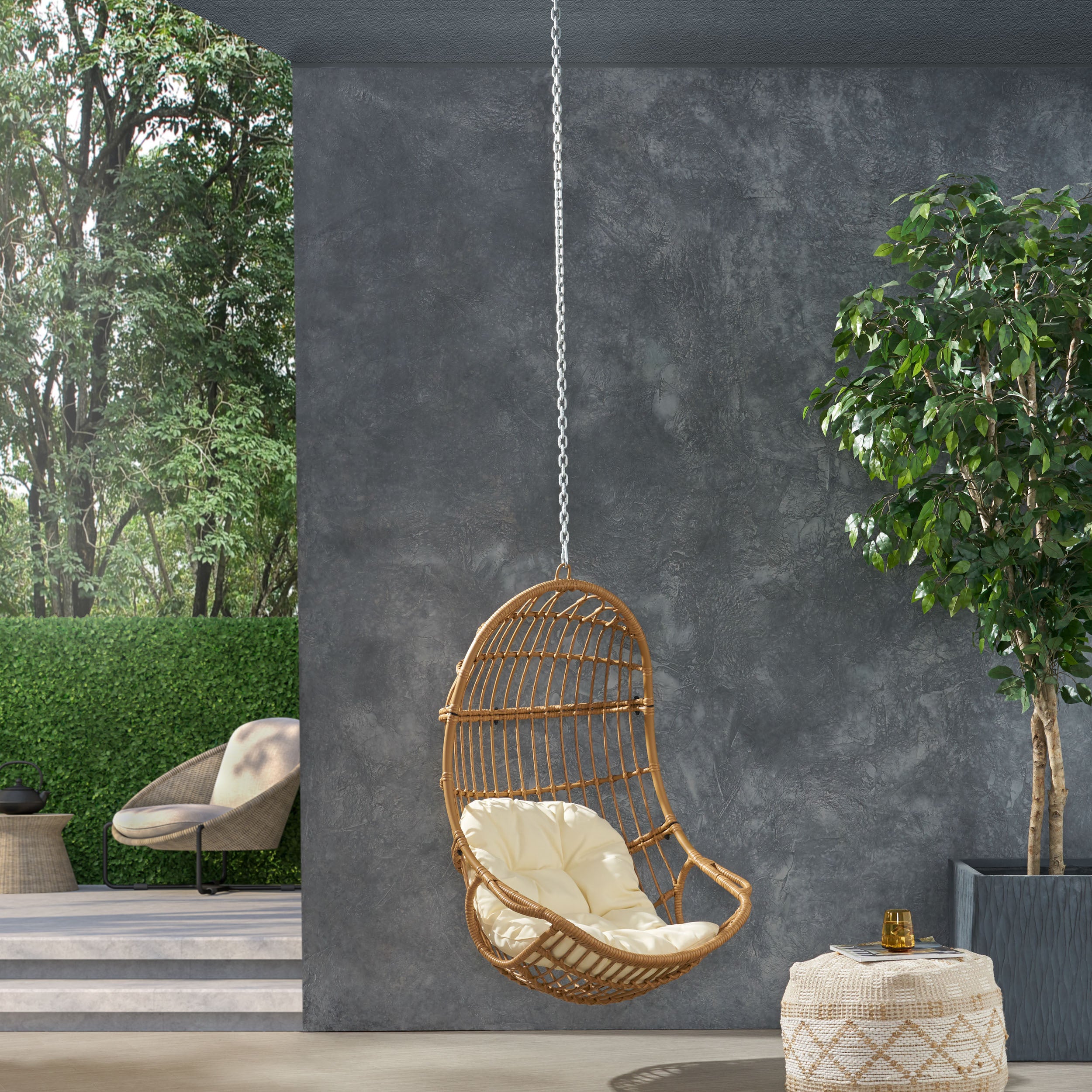 Berkshire Hanging Chair: 8ft Chain Swing