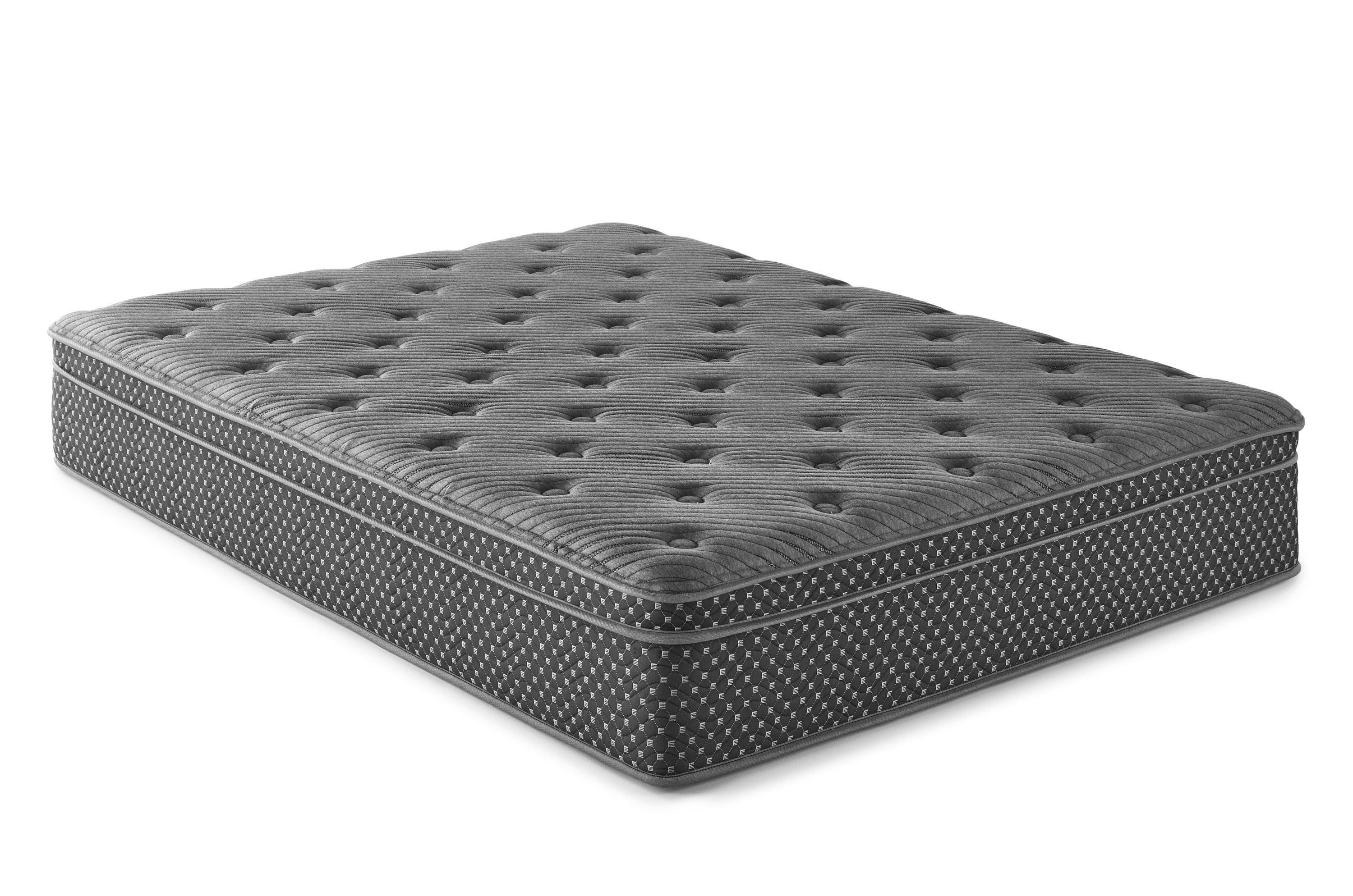 Queen Mattress: 13" Quilted Eurotop Plush Hybrid