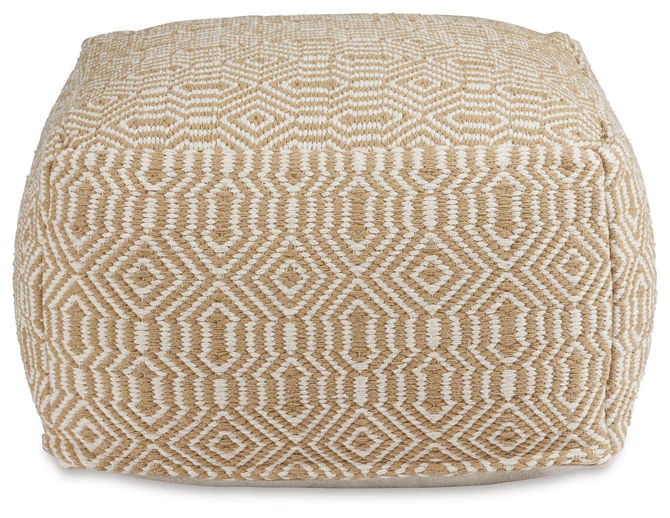 Adamont - Pouf - Tan / Ivory