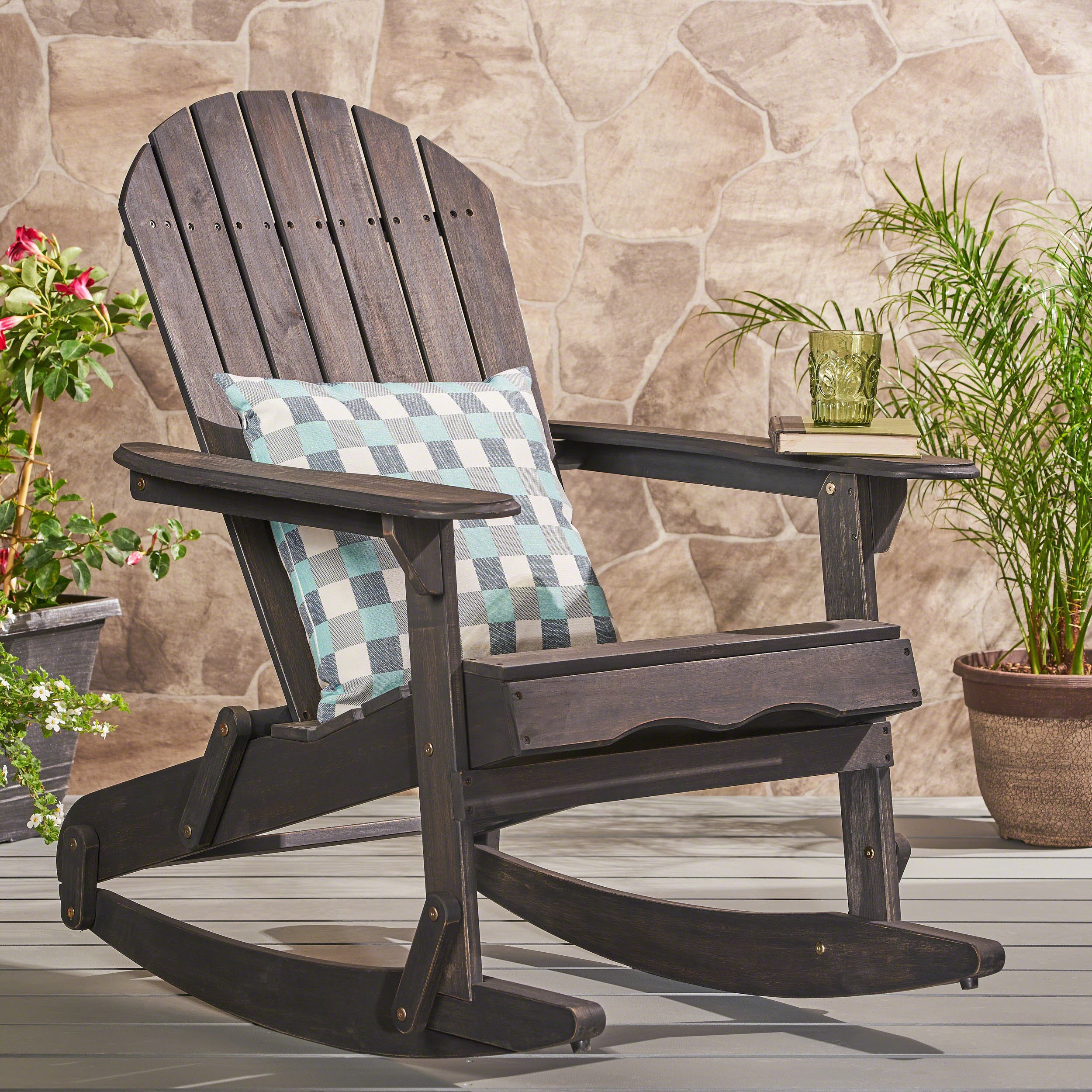 Malibu Adirondack Rocking Chair: Relax in Style