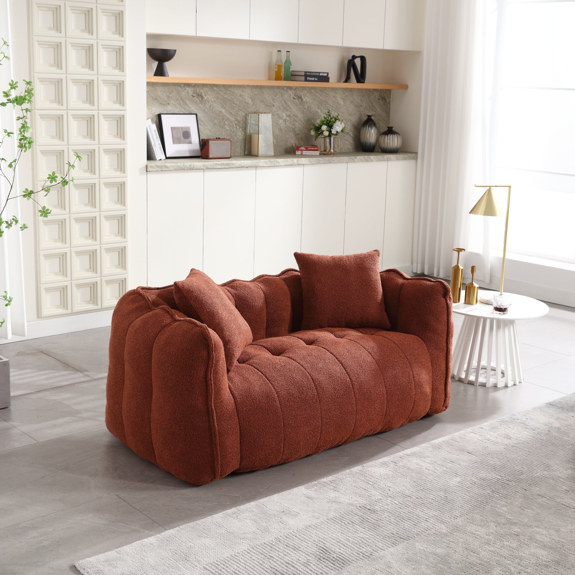 Luxury Beanbag Chair for Two: Soft & Supportive