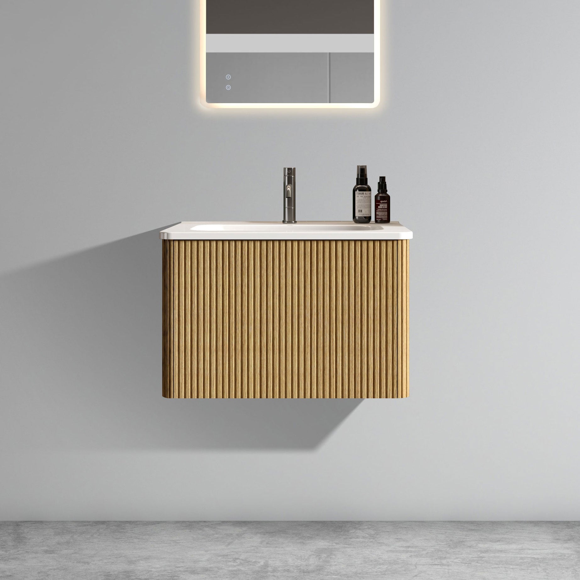 Etna 24" Oak Bathroom Vanity with Sink