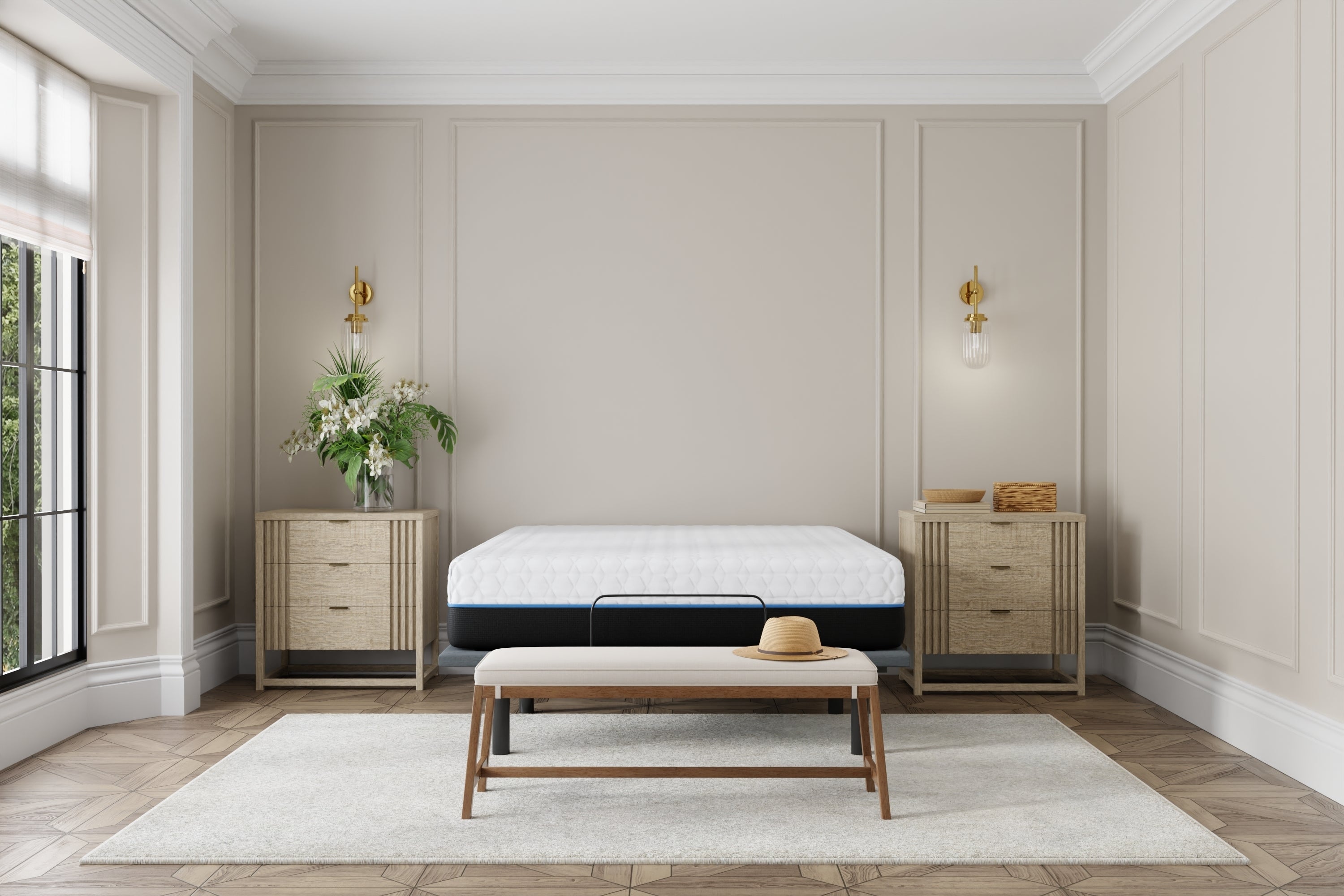 Copper Lux Queen Mattress: Cool & Plush Sleep