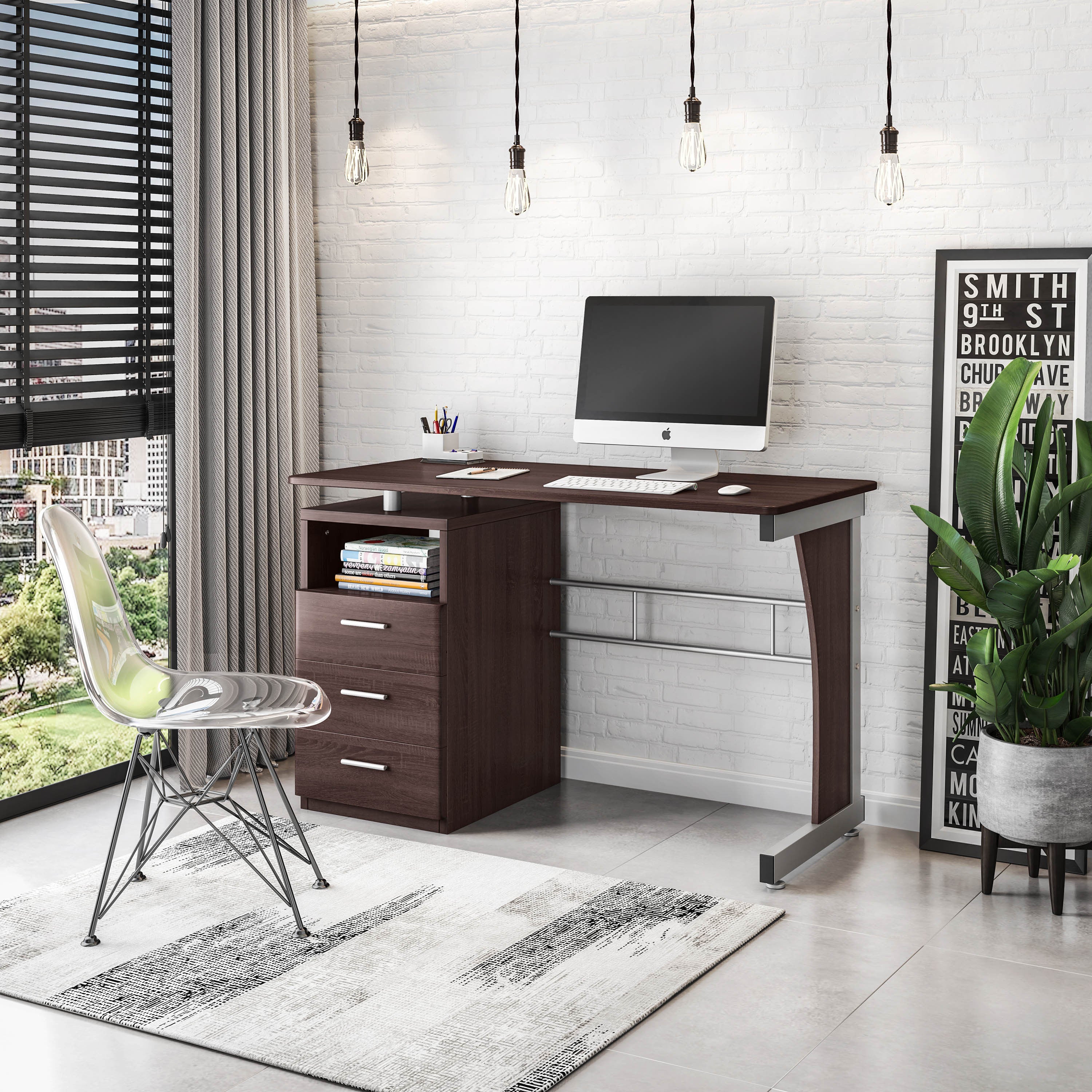 Computer Desk w/ Storage